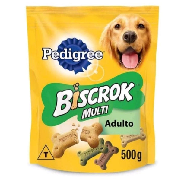 Petisco biscoito  Biscrok Pedigree 500g