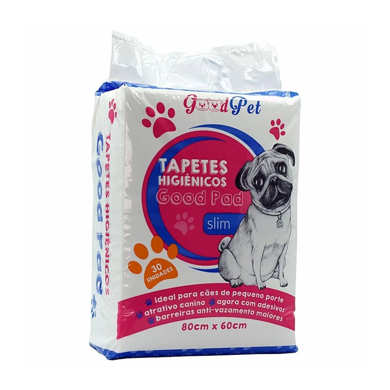 Kit 30 Unidades Tapete Higiênico P/ Cães & Gatos - GoodPad