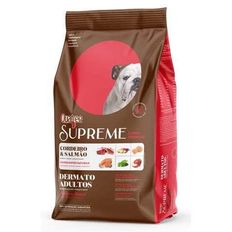 Ração Quatree Supreme Dermato Cordeiro Salmão 3 kg