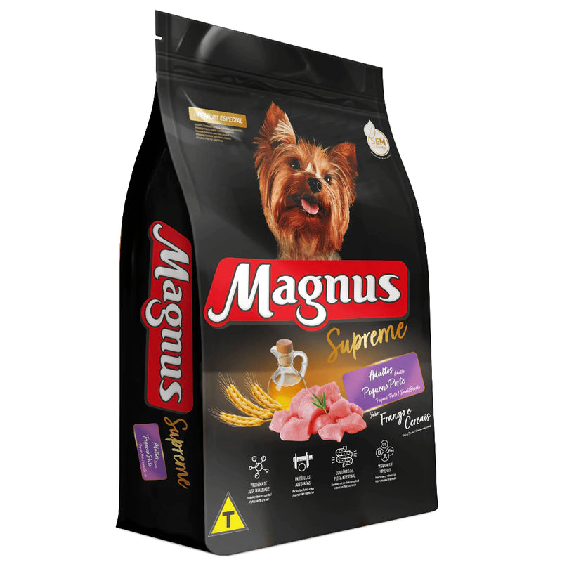 Ração Magnus Supreme Adulto Raças Pequenas Frango 15 kg