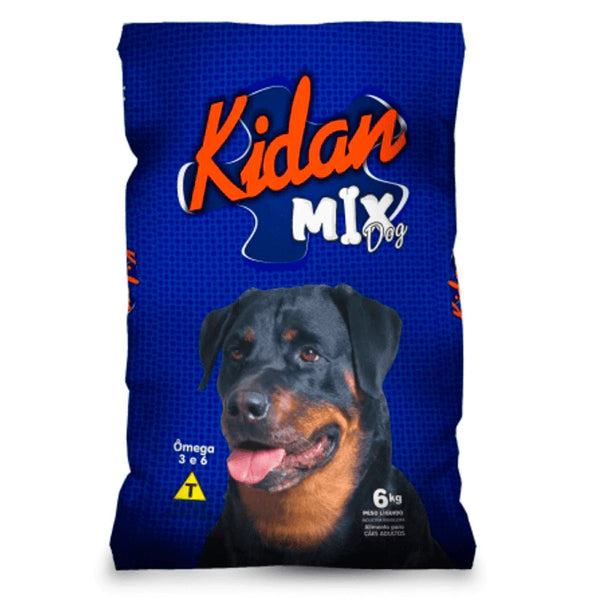 Ração Kidan Mix Dog Adulto Raças Pequenas, Médias e Grandes 15 KG