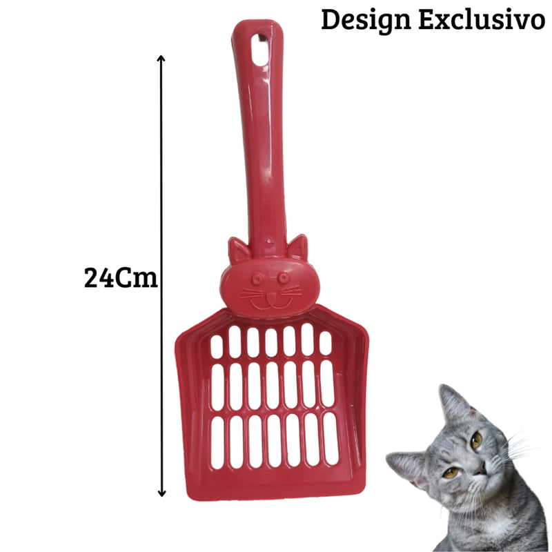 Kit Bandeja Higiênica para Gatos 42 X 30 X 9 CM